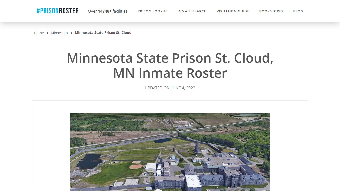Minnesota State Prison St. Cloud, MN Inmate Roster - Prisonroster